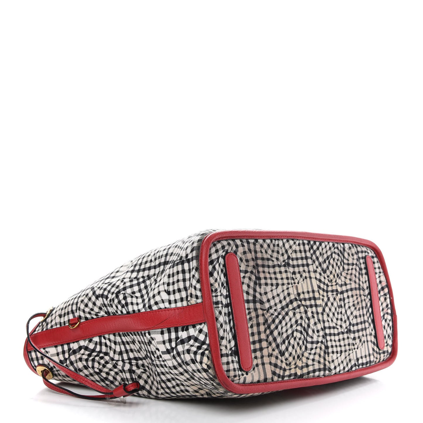 Visetos Medium Liz Reversible Shopper Tote Ruby Red