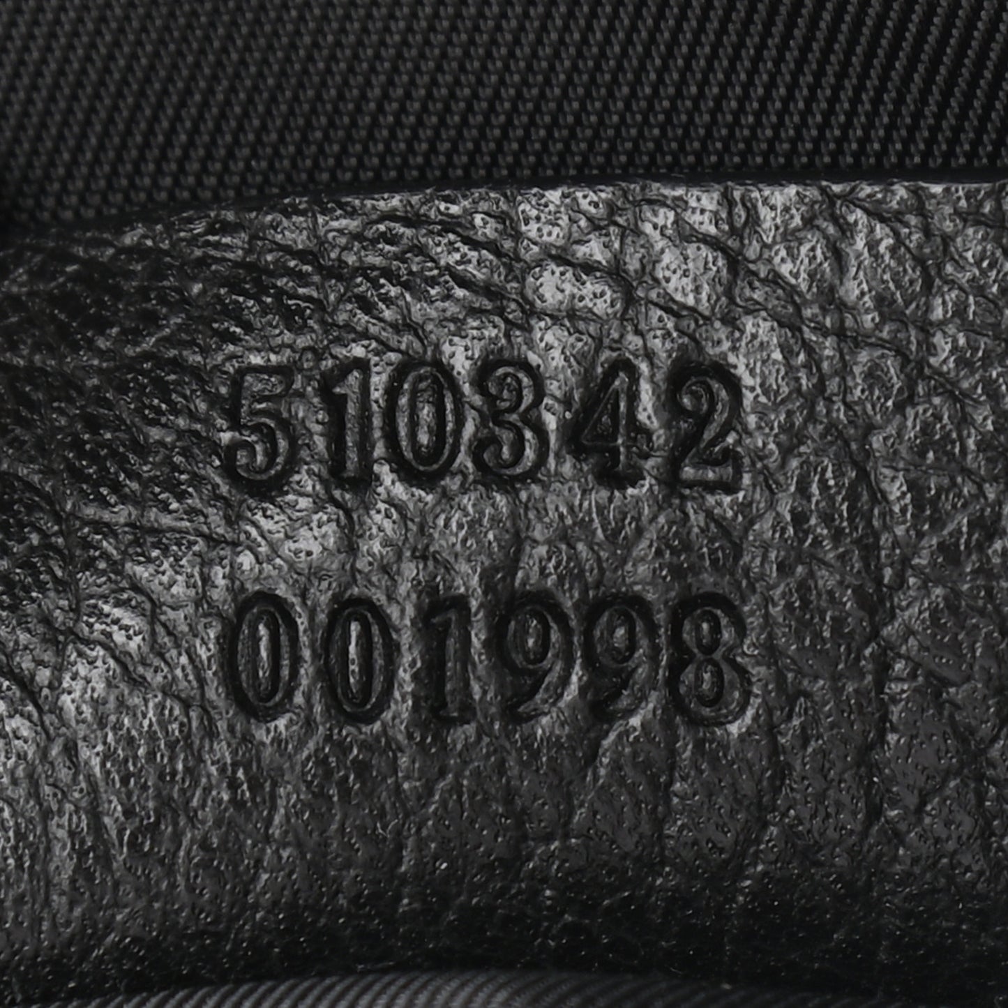 Nylon Monogram Dollar Calfskin Flat Messenger Bag Black