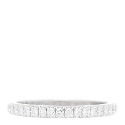 Tiffany Platinum Diamond .33ctw Soleste Eternity Band Ring 48 4.5 1 of 4