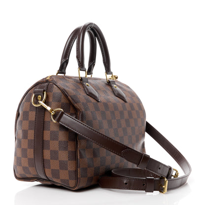 Louis Vuitton Damier Ebene Speedy Bandouliere 25 3 of 14