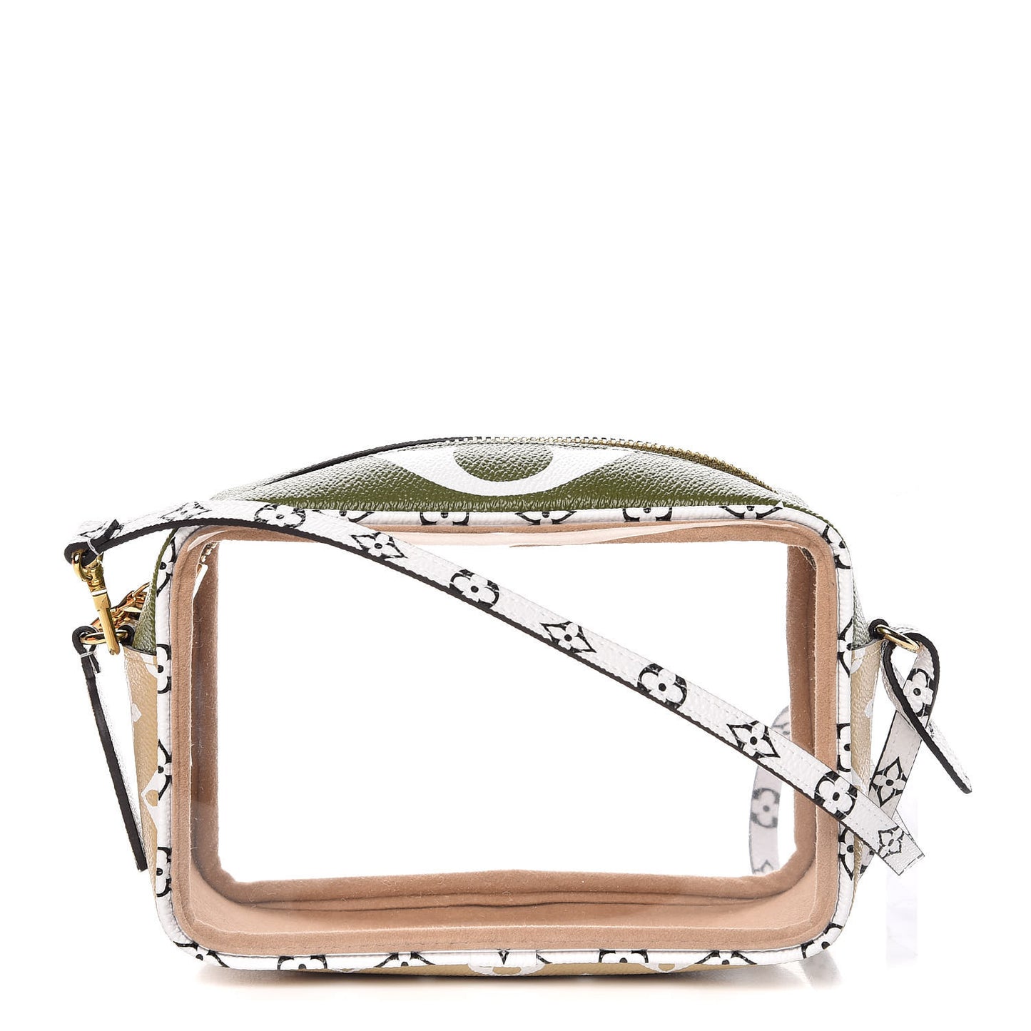 Monogram Giant Beach Pouch Kaki