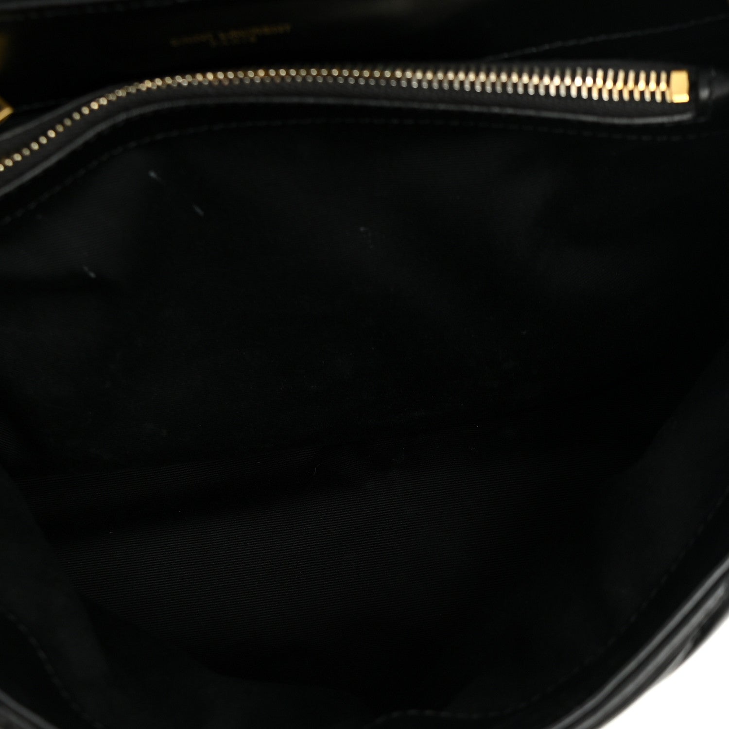 Saint Laurent Calfskin Y Quilted Monogram Medium Loulou Chain Satchel Black 5 of 10