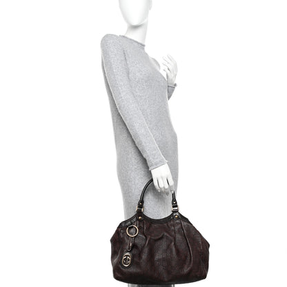 Gucci Guccissima Medium Sukey Tote Chocolate 2 of 12
