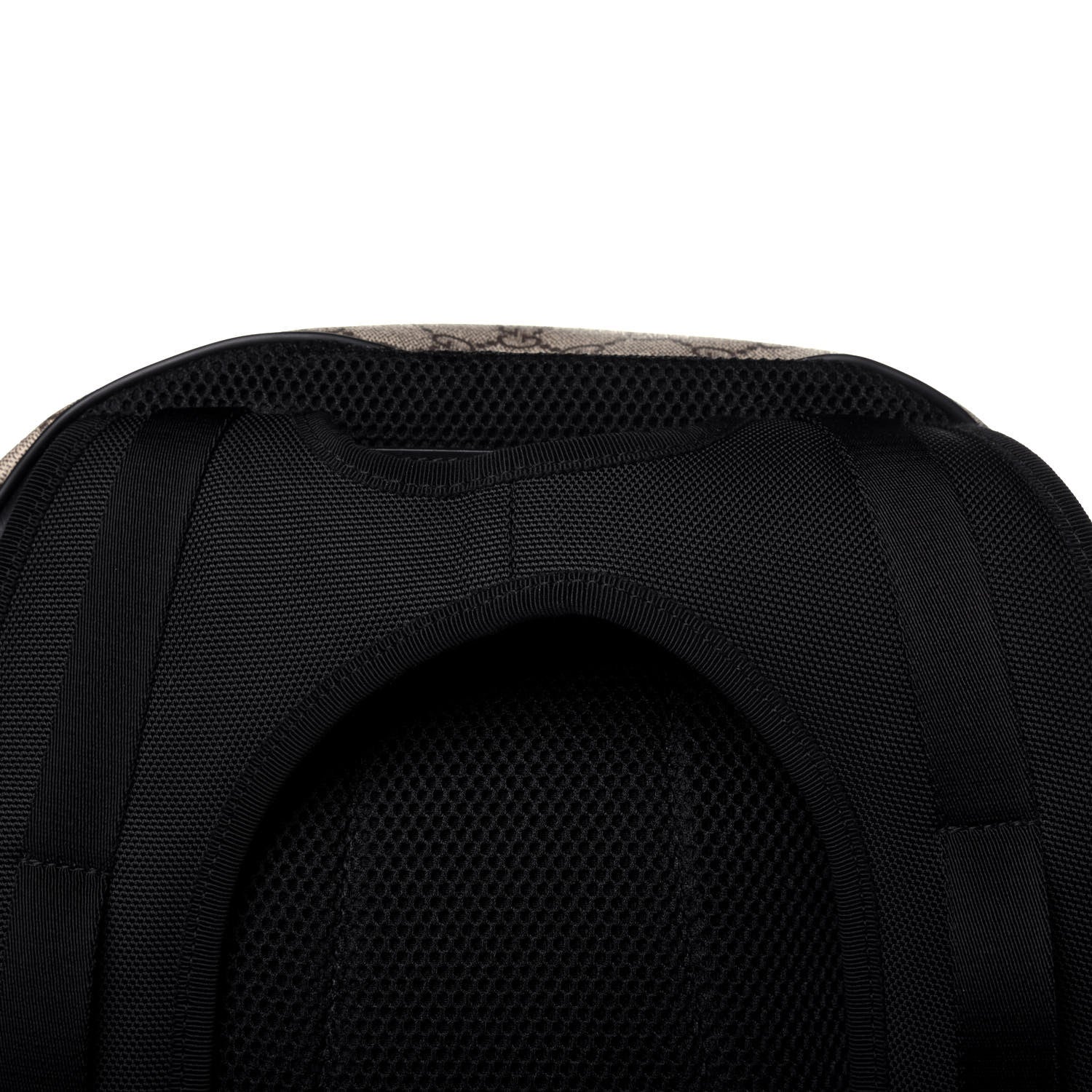Gucci GG Supreme Monogram Web Dome Backpack Black 16 of 16