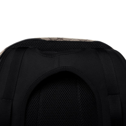 Gucci GG Supreme Monogram Web Dome Backpack Black 16 of 16