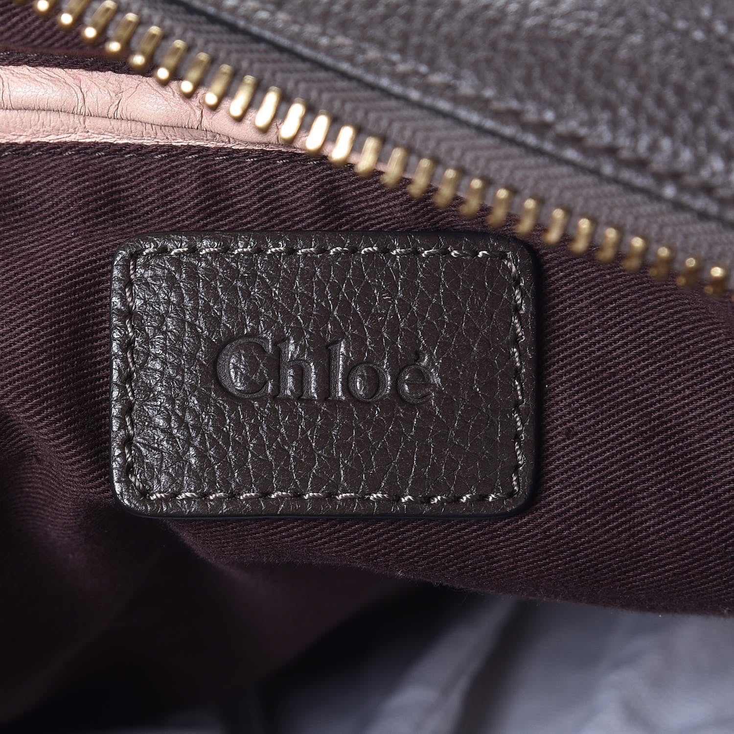 Chloe Calfskin Large Paraty Rock 6 of 11