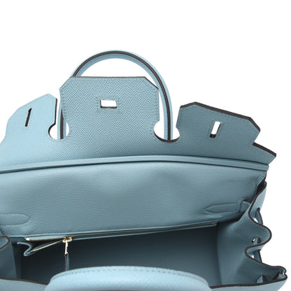 Hermes Epsom Birkin 30 Bleu Atoll 21 of 28