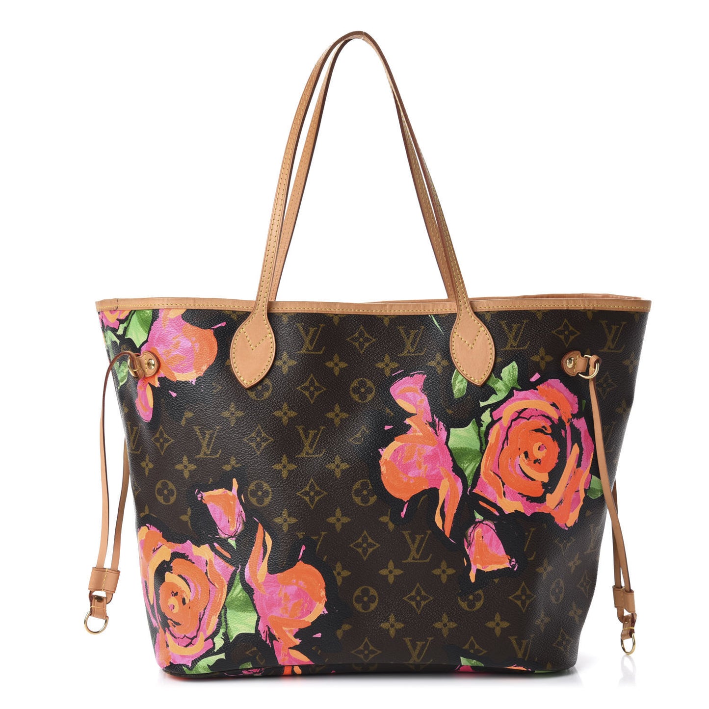 Monogram Roses Neverfull MM