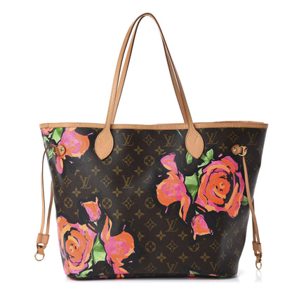 Louis Vuitton Monogram Roses Neverfull MM 1 of 10