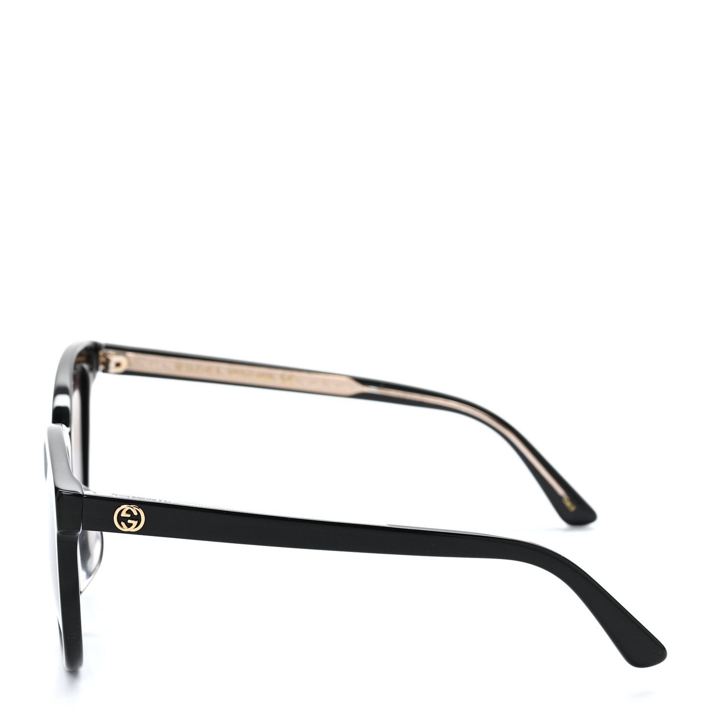 Round GG Sunglasses GG0028S Black