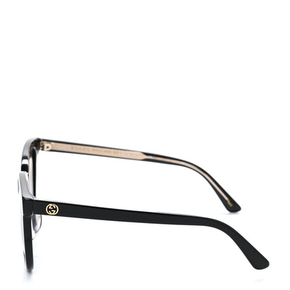 Gucci Round GG Sunglasses GG0028S Black 3 of 9
