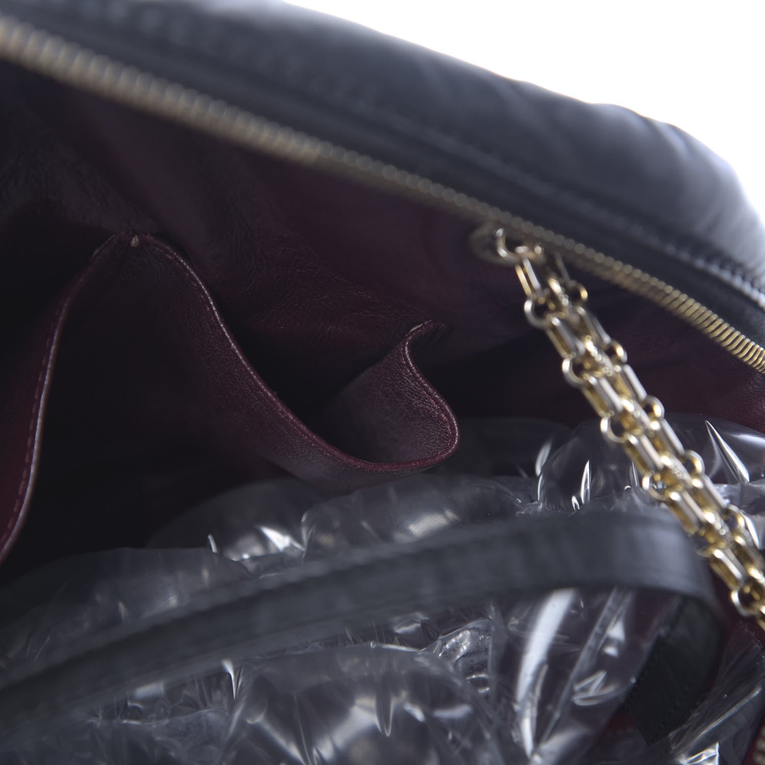 Chanel Aged Calfskin Quilted Large Reissue Camera Case Black 13 of 14