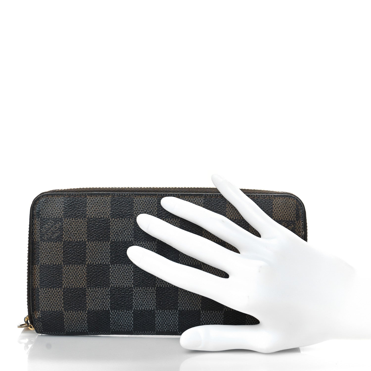 Louis Vuitton Damier Ebene Zippy Wallet 2 of 10