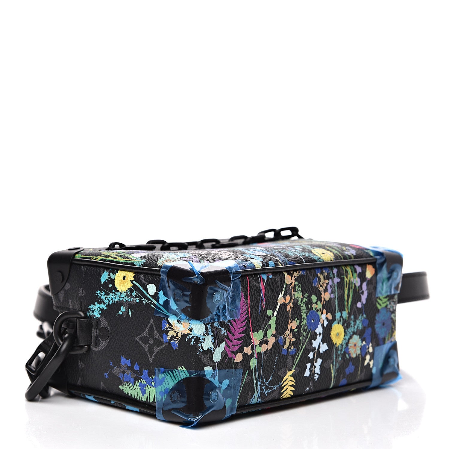 Louis Vuitton Monogram Eclipse Flower Print Mini Soft Trunk 3 of 9