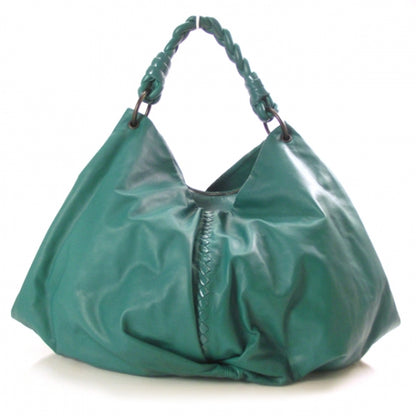 Bottega Veneta Lambskin Aquilone Hobo Lagoon 1 of 10