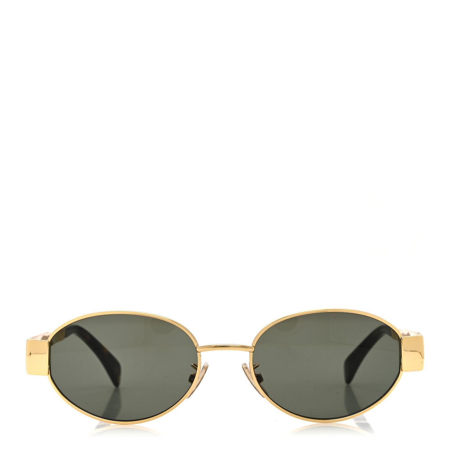 Metal Triomphe 01 Sunglasses CL40235U Gold Green