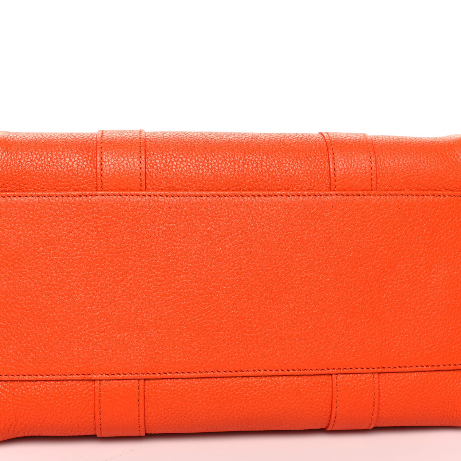 Mulberry Classic Grain Small Bayswater Satchel Mandarin 12 of 13
