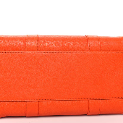Mulberry Classic Grain Small Bayswater Satchel Mandarin 12 of 13