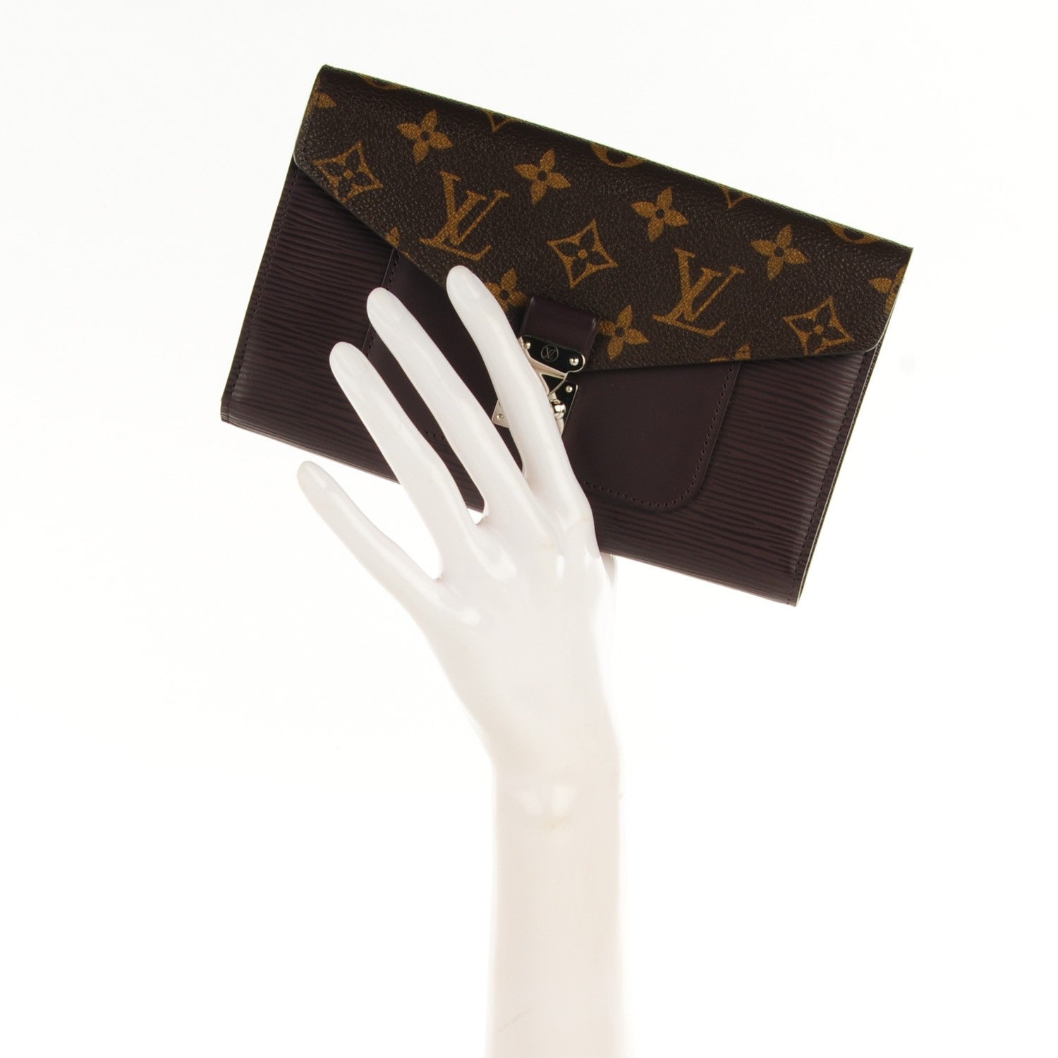 Louis Vuitton Epi Monogram Marie-Rose Wallet Moka 2 of 7