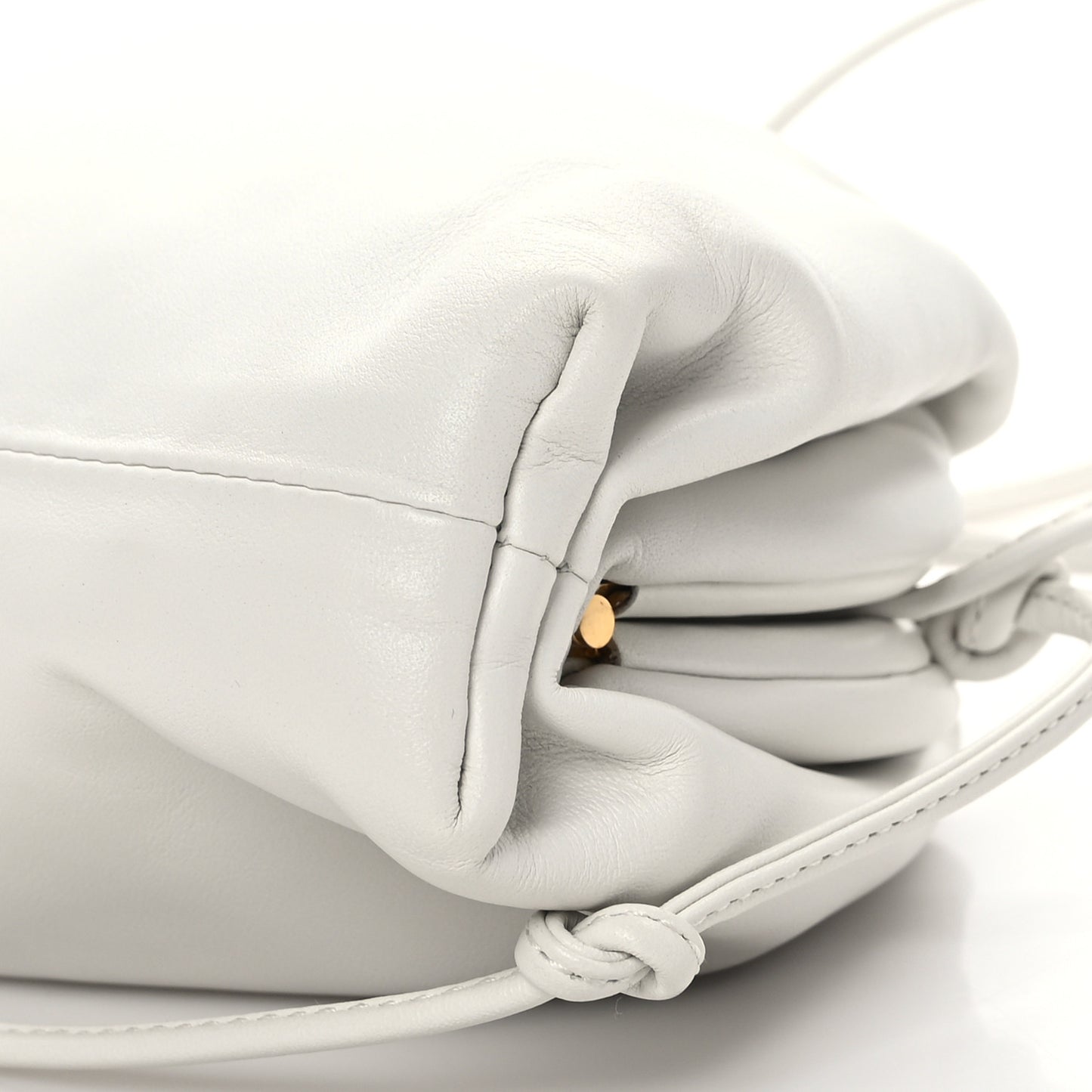 Butter Calfskin The Mini Pouch Chalk