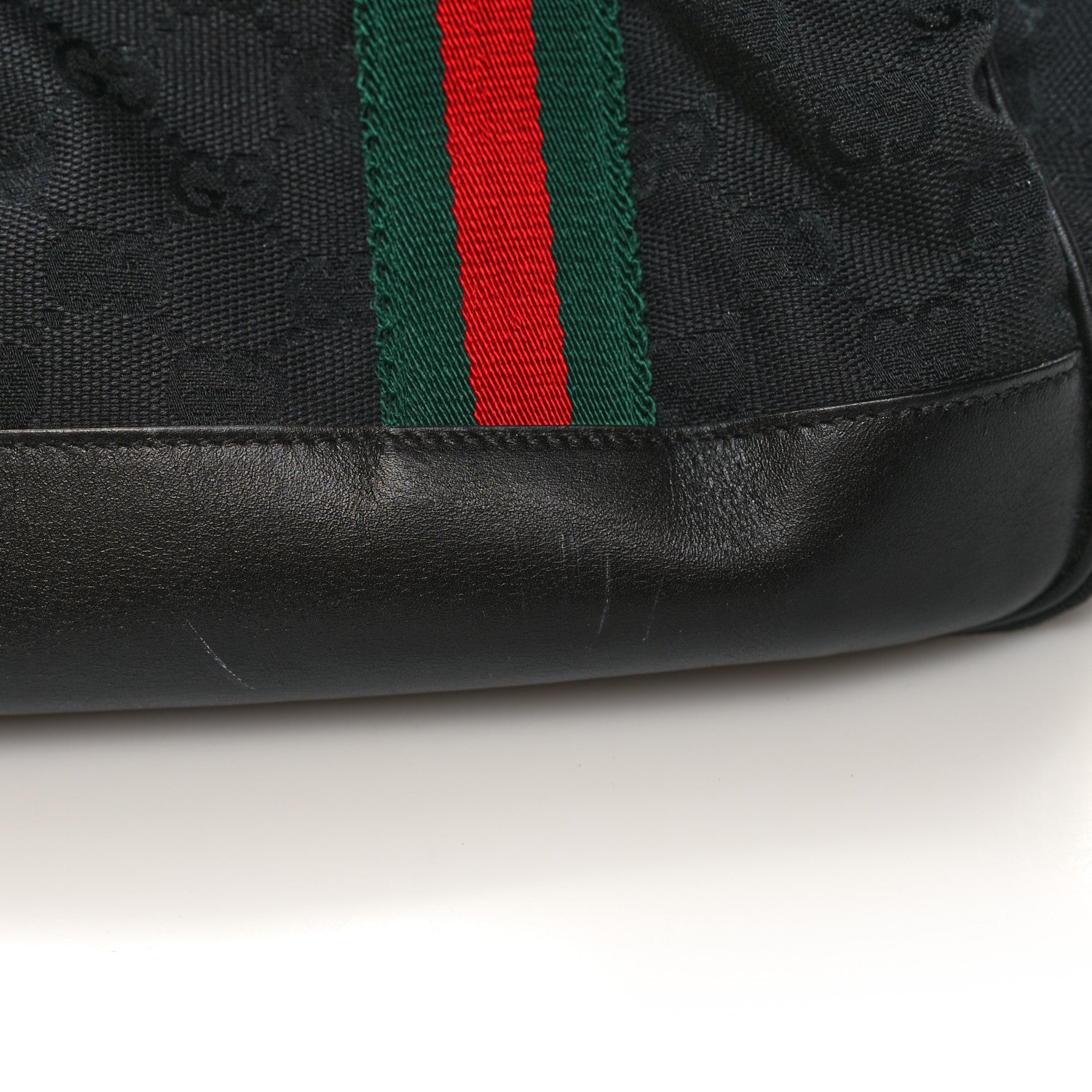 Gucci Monogram Web Dog Carrier Black 12 of 14