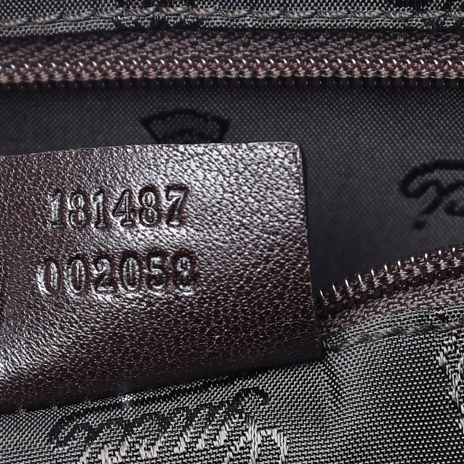 Gucci Crystal Monogram Duchessa Boston Bag Brown 7 of 10