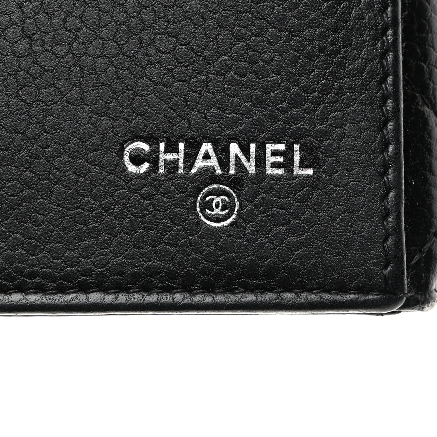 Chanel Caviar Quilted CC Long Double Wallet Black 7 of 11