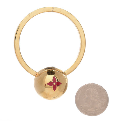 Louis Vuitton Sphere Key Ring Gold 2 of 2