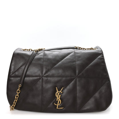Saint Laurent Lambskin Matelasse Monogram Large Jamie 4.3 Dark Sweet Chocolate Dark Sweet Chocolate 1 of 11