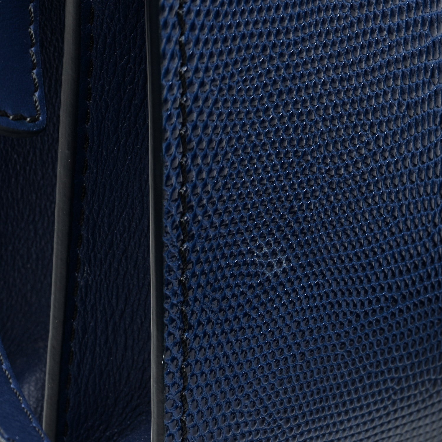 Chloe Calfskin Lizard Embossed Small Aby Day Shoulder Bag Captive Blue 8 of 10
