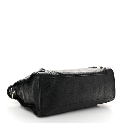 Balenciaga Classic Silver Hardware Medium Le City Black 4 of 10