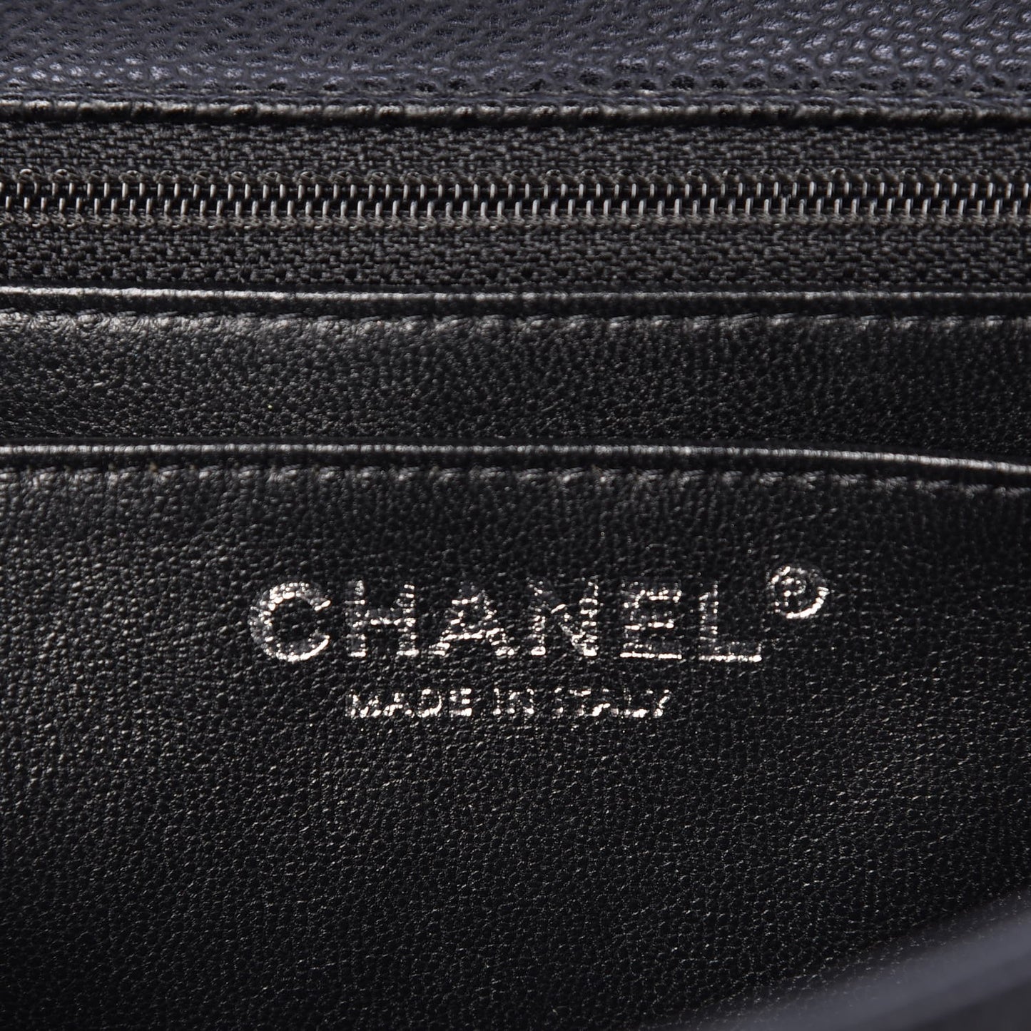 Caviar Quilted Jumbo Single Flap Black