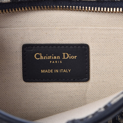 Christian Dior Oblique Diorquake Clutch Blue 6 of 7