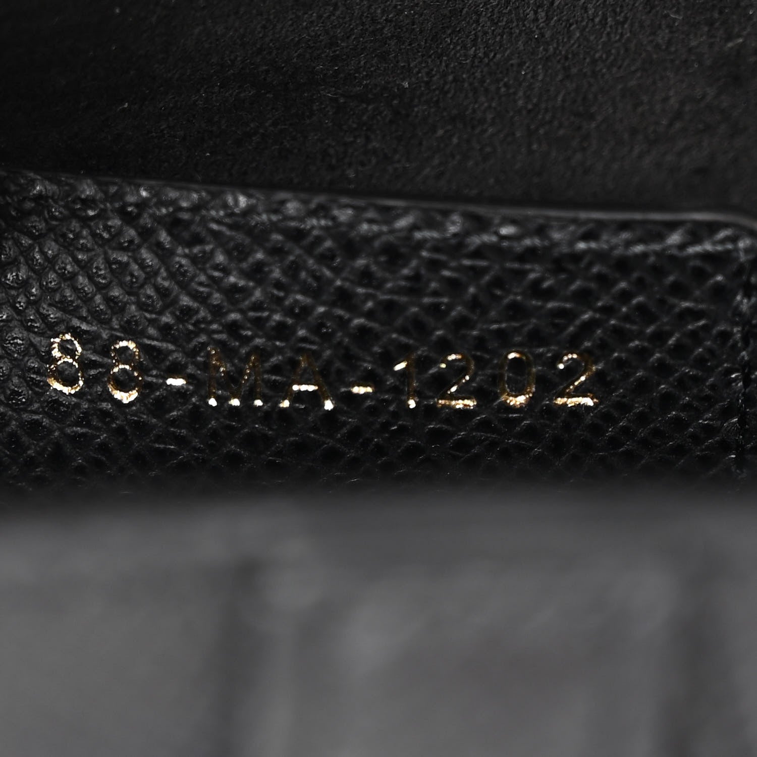 Christian Dior Grained Calfskin Saddle Bag With Strap Black 7 of 10
