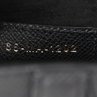 Christian Dior Grained Calfskin Saddle Bag With Strap Black 7 of 10