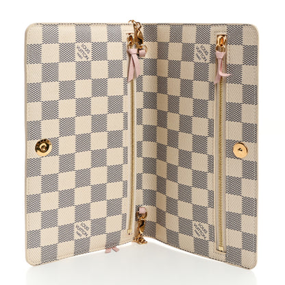 Louis Vuitton Damier Azur Summer Trunks Pochette Weekend 5 of 10