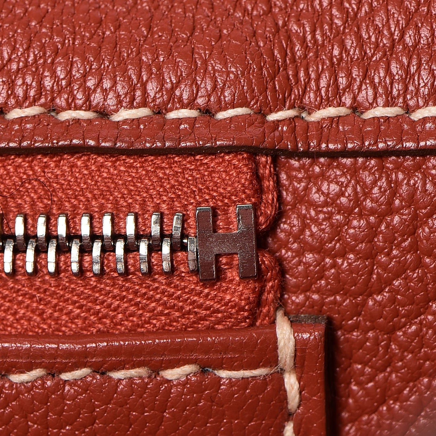 Taurillon Clemence Birkin 35 Sanguine