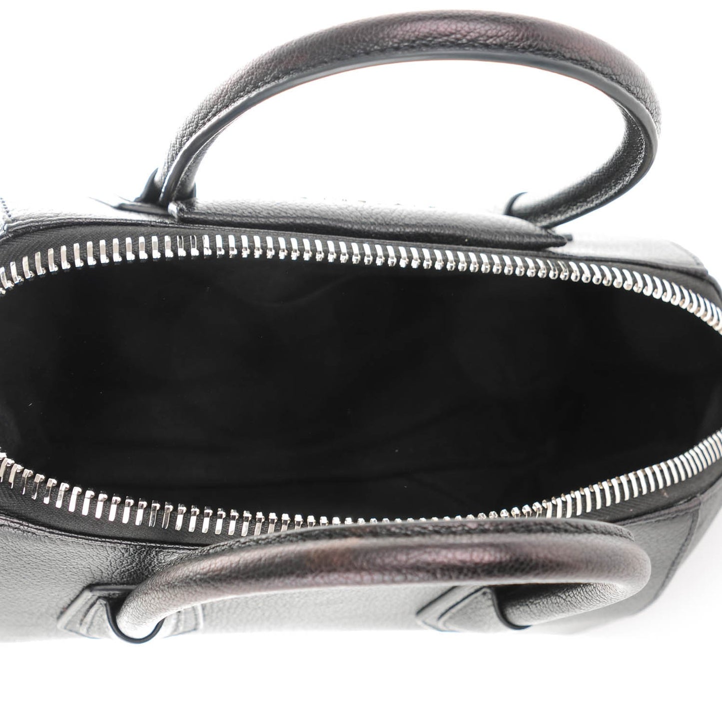 Sugar Goatskin Small Antigona Black