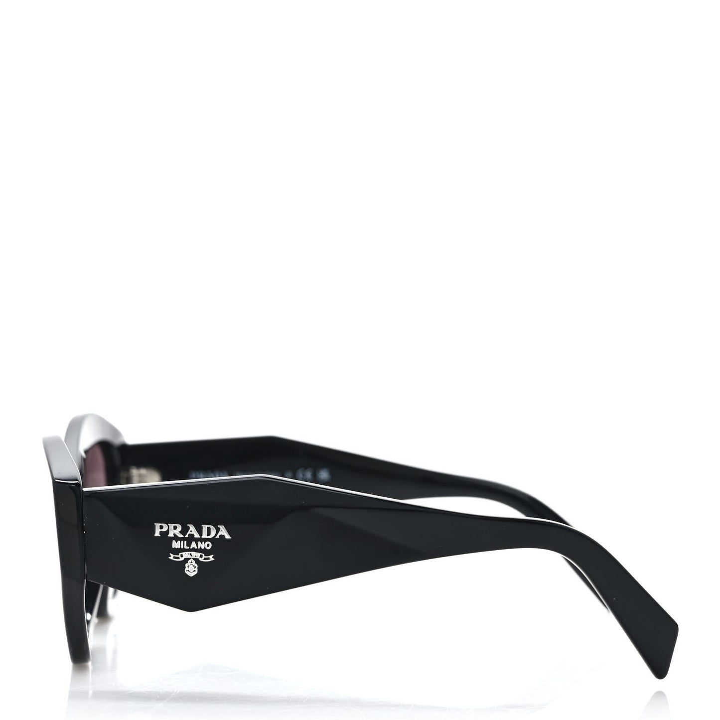 Acetate Symbole Sunglasses SPR 07Y Black