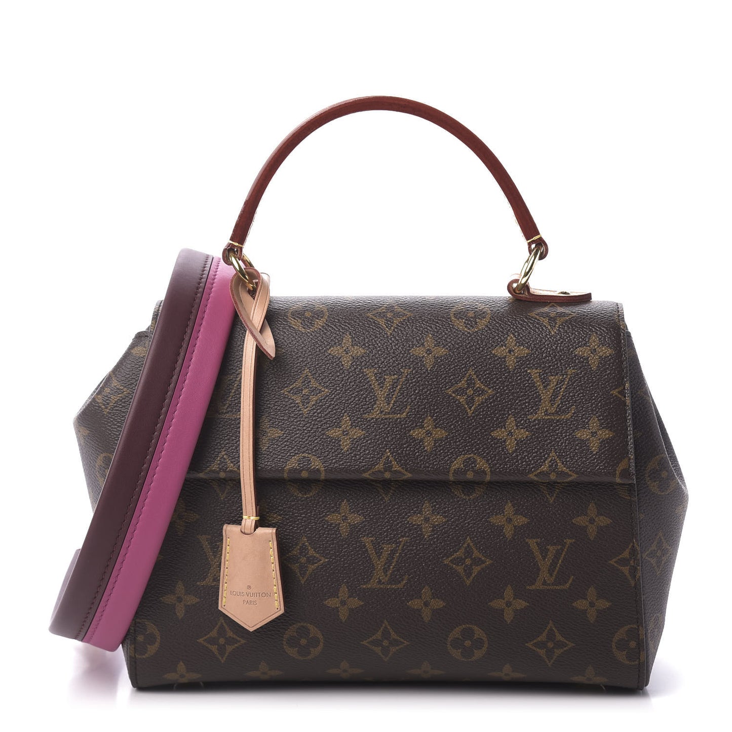 Monogram Cluny BB Bordeaux Fuchsia