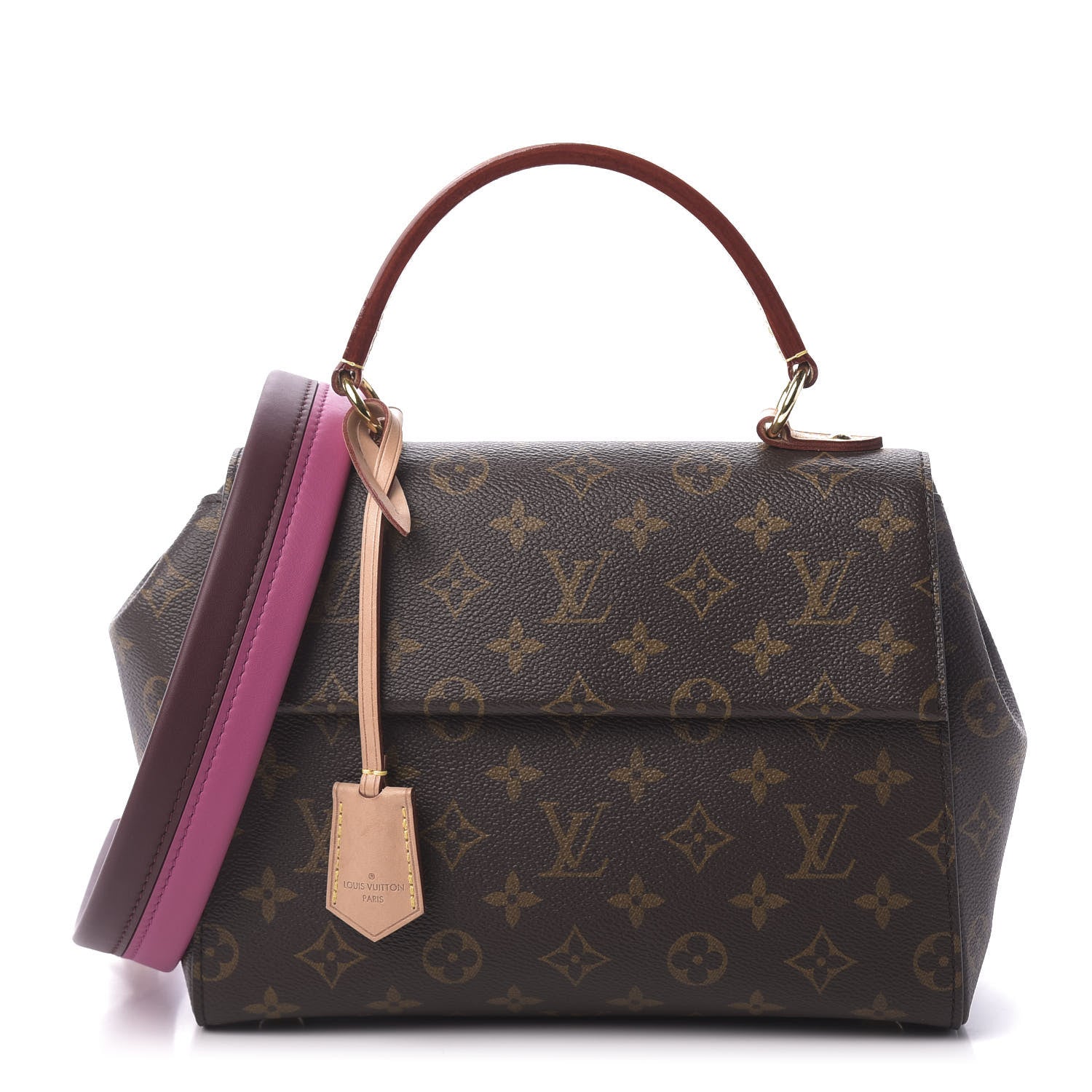 Louis Vuitton Monogram Cluny BB Bordeaux Fuchsia 1 of 9