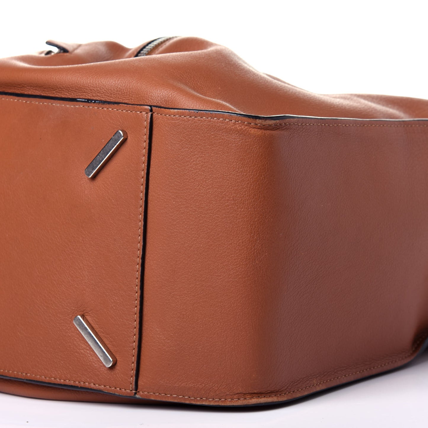 Calfskin Small Hammock Shoulder Bag Tan