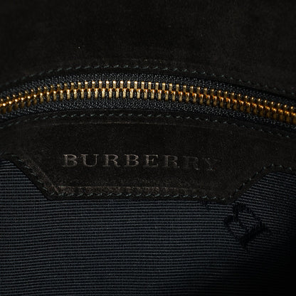 Burberry Grainy Calfskin Heritage Grain Small Crossbody Bag Black 6 of 11