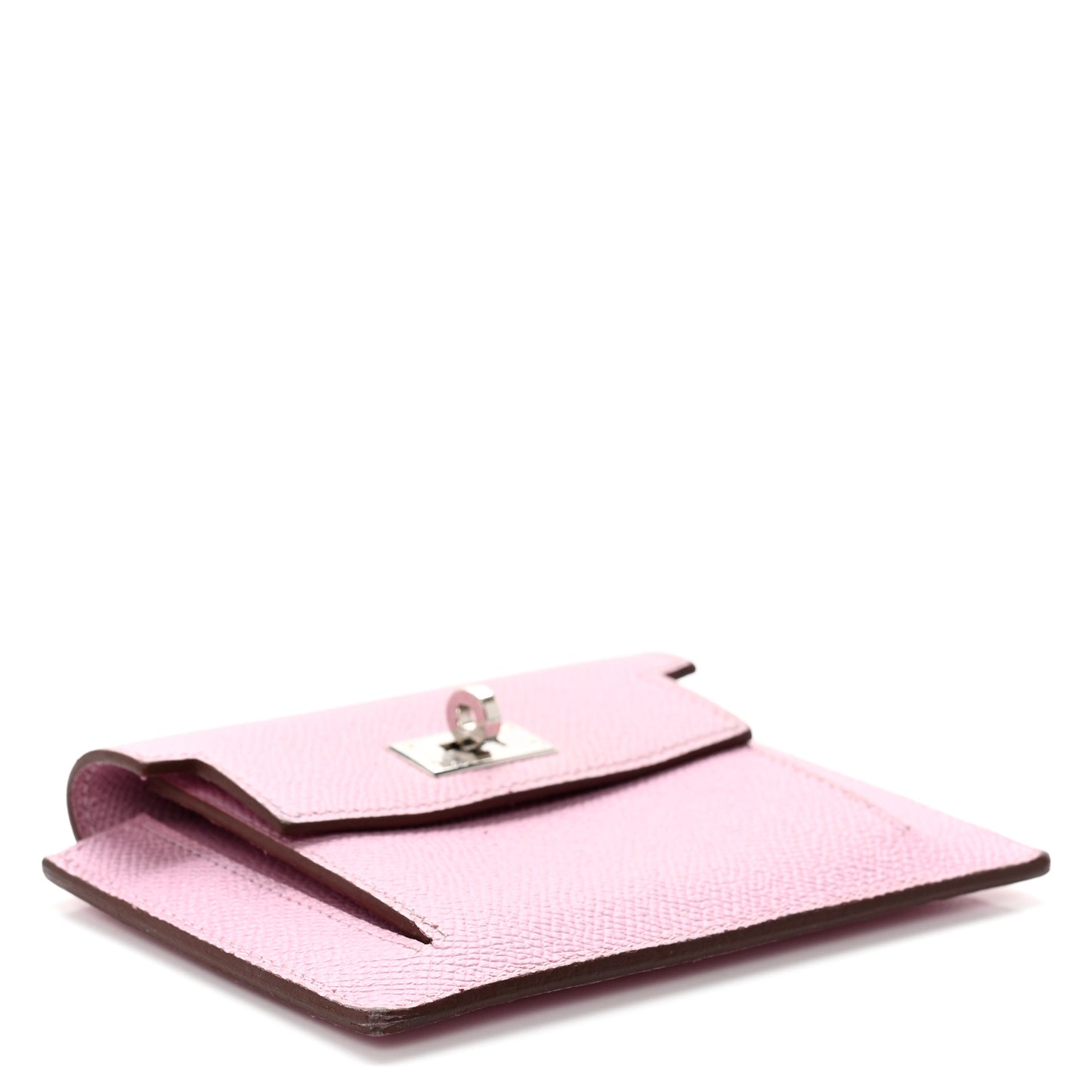 Epsom Kelly Pocket Compact Wallet Mauve Sylvestre