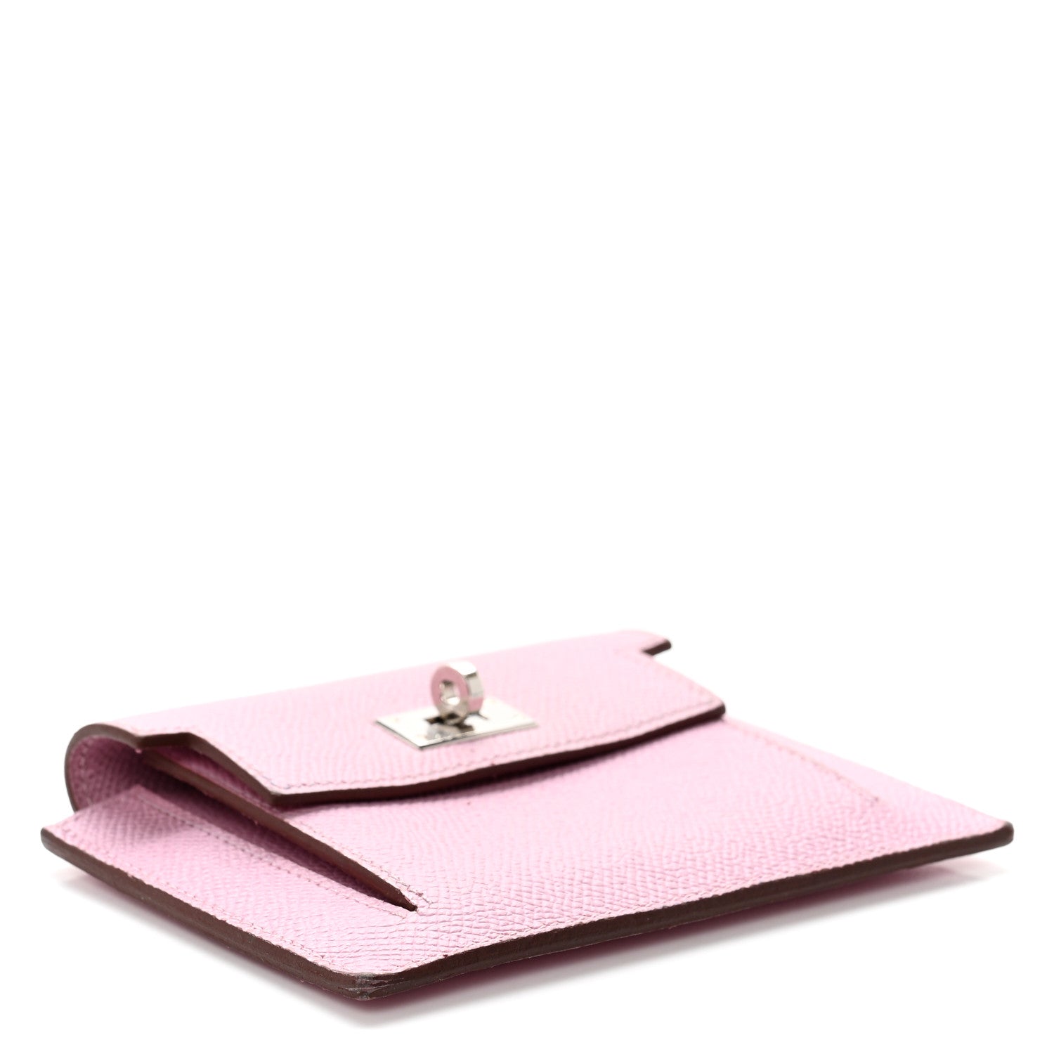 Hermes Epsom Kelly Pocket Compact Wallet Mauve Sylvestre 4 of 8
