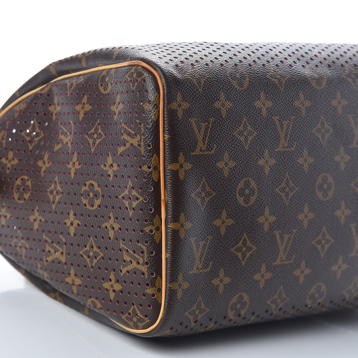 Monogram Perforated Speedy 30 Fuchsia