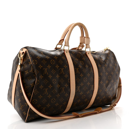 Louis Vuitton Monogram Keepall Bandouliere 50 2 of 18