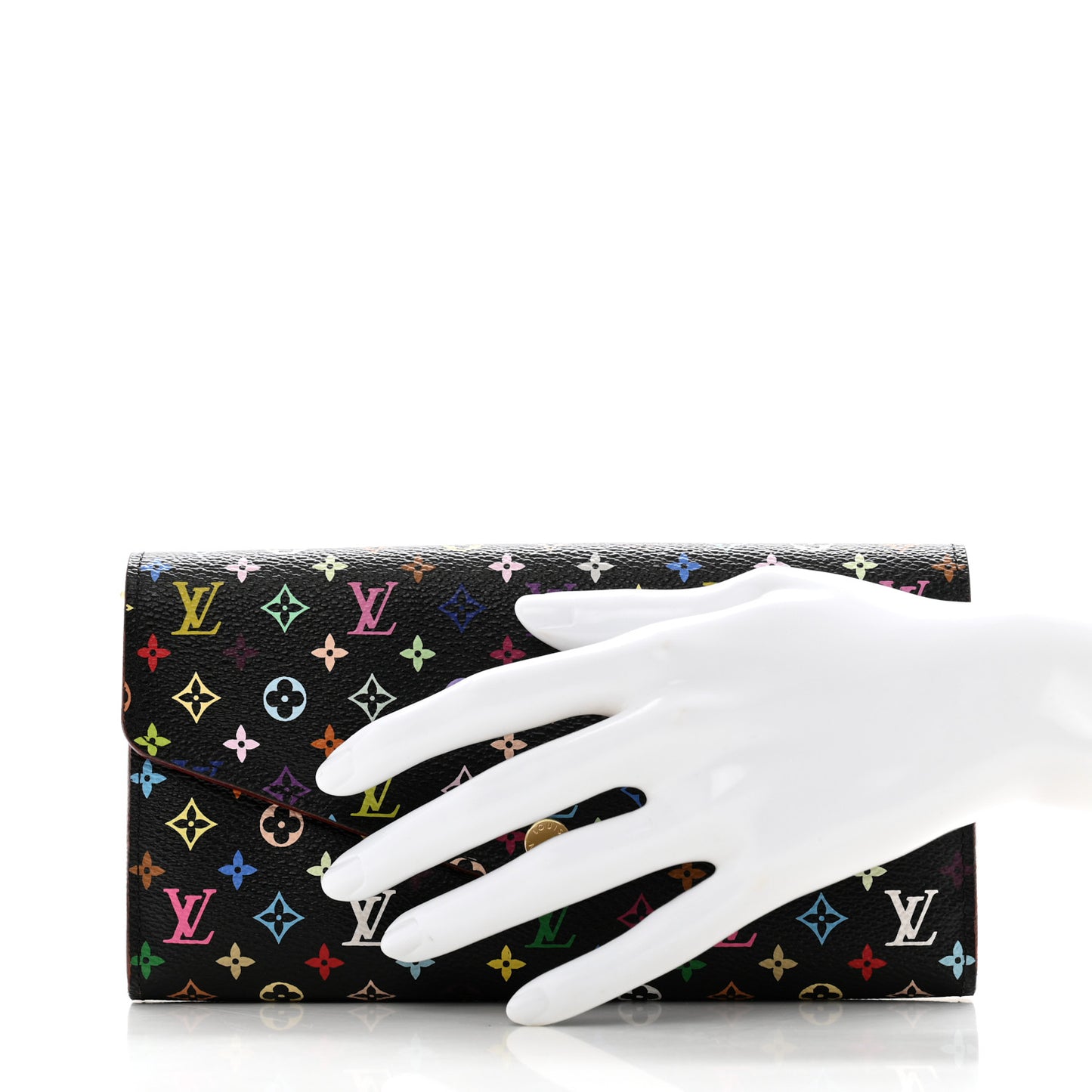 Monogram Multicolor Sarah Wallet NM Black Grenade