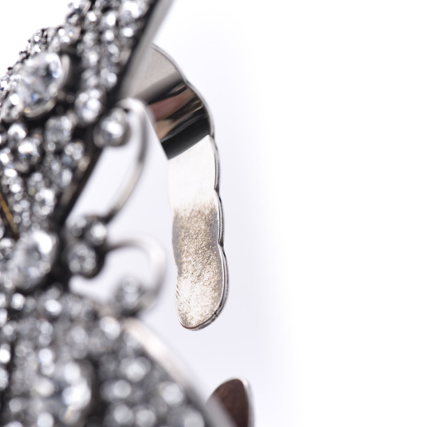 Crystal Studded Butterfly Palm Cuff