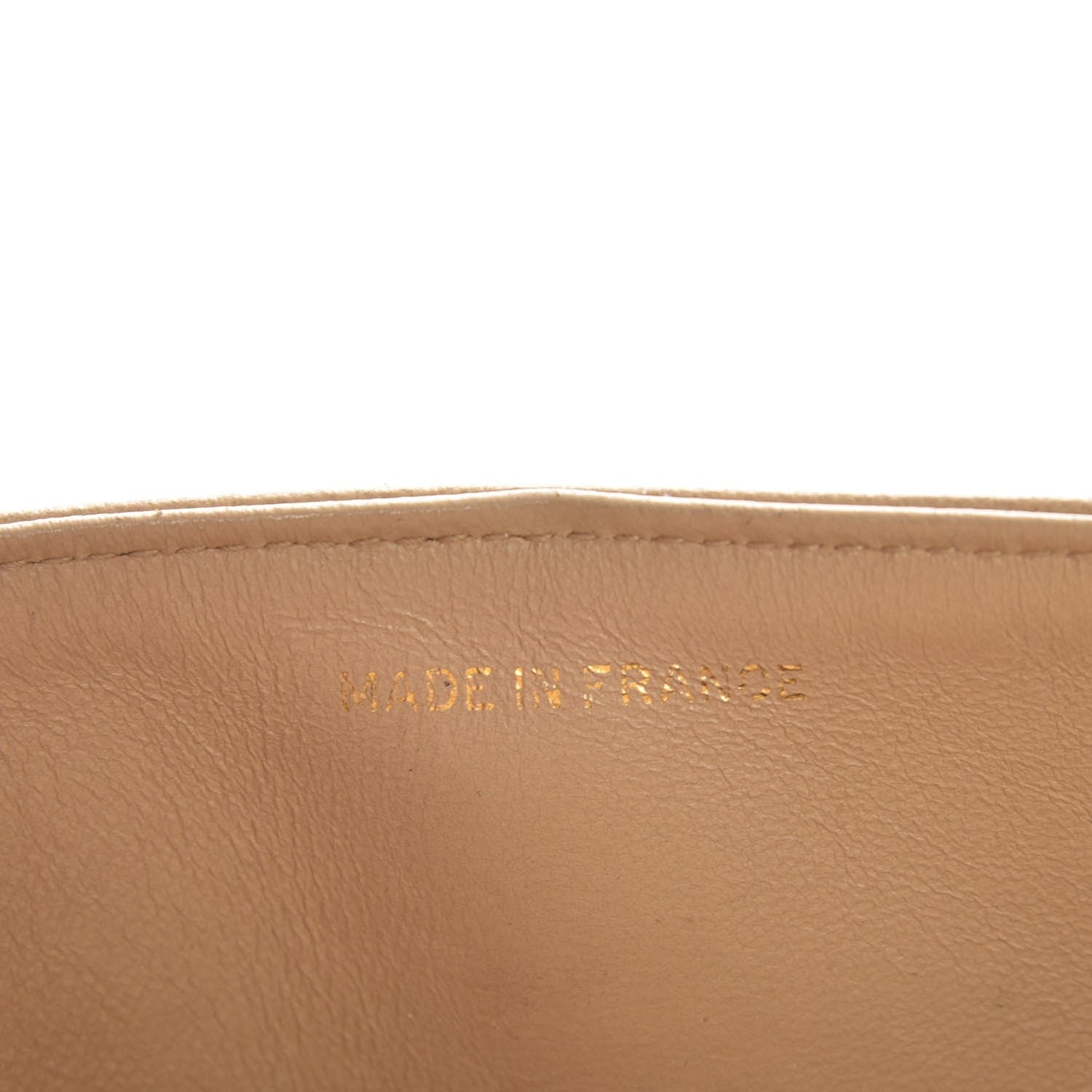 Chanel Lambskin Quilted Small Double Flap Beige 7 of 10